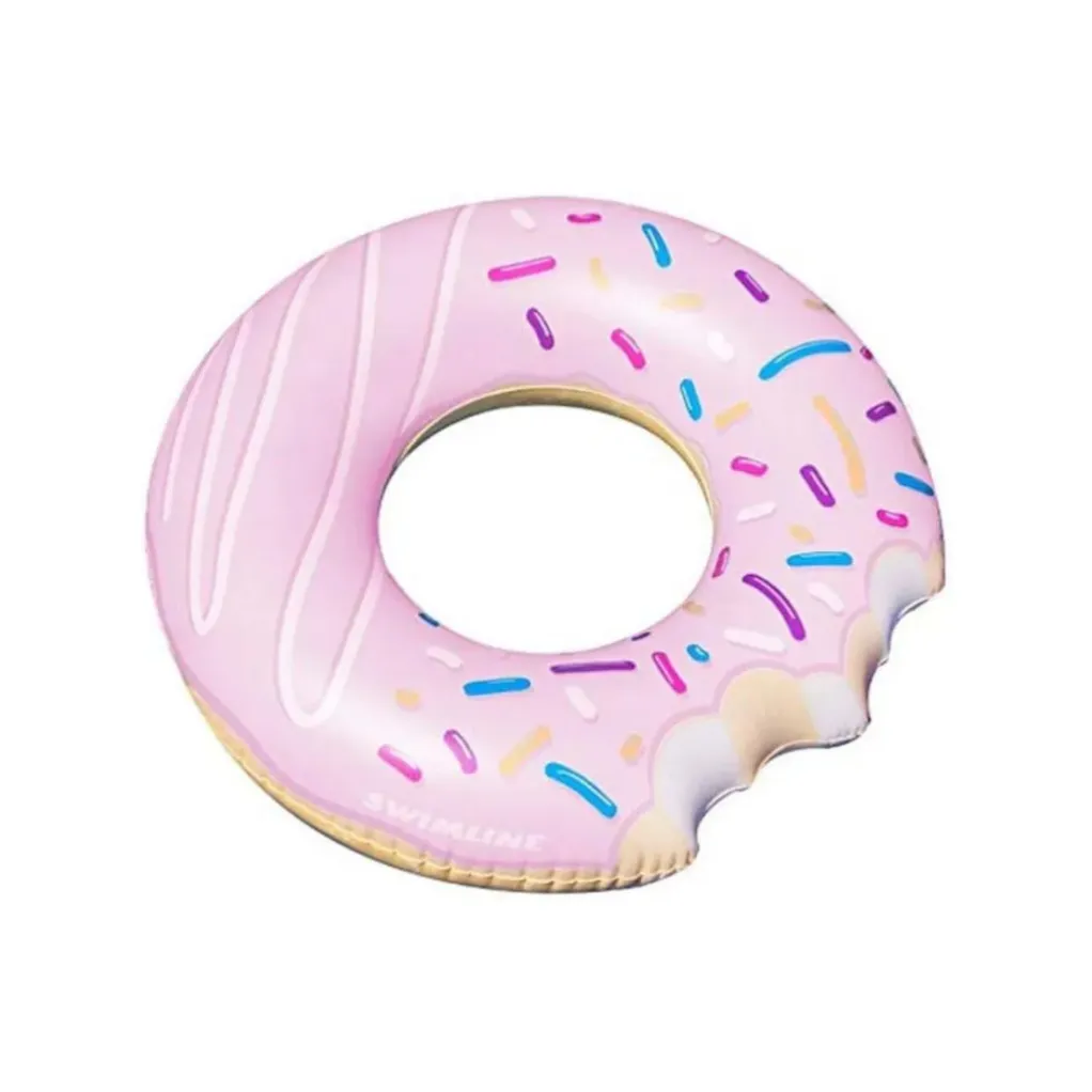 DONUT SWIM RING PINK 42"