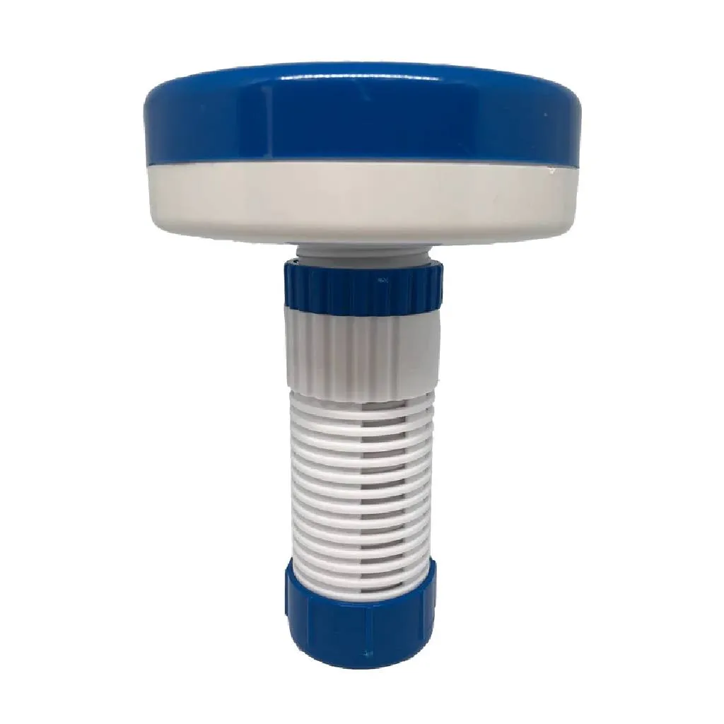 [R171074] BLUE AND WHITE FLOATING DISPENSER FOR 1'' CHLORINE OR BROMINE TABLETS