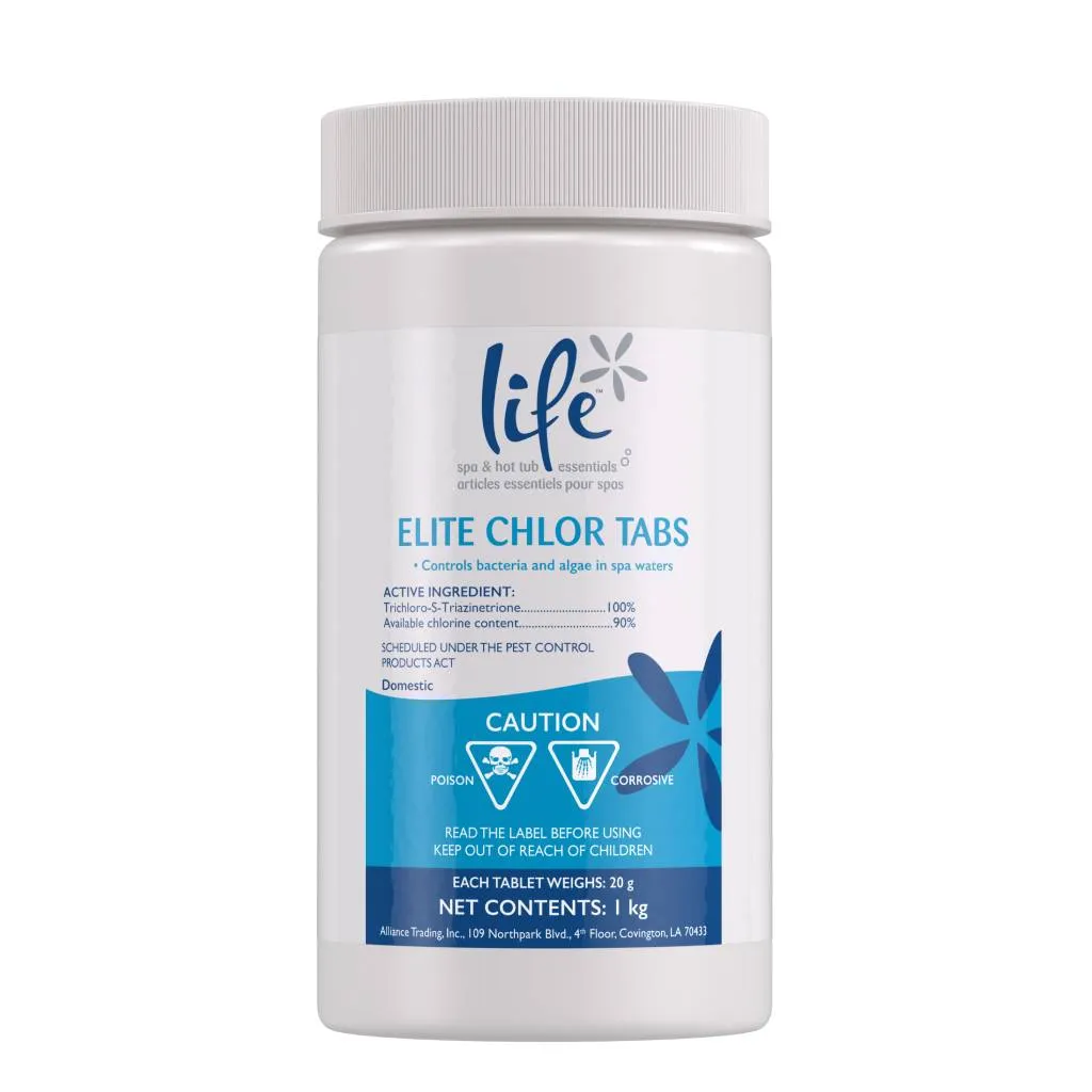 [LCH-50-6000] LIFE ELITE CHLOR TABS (1kg)
