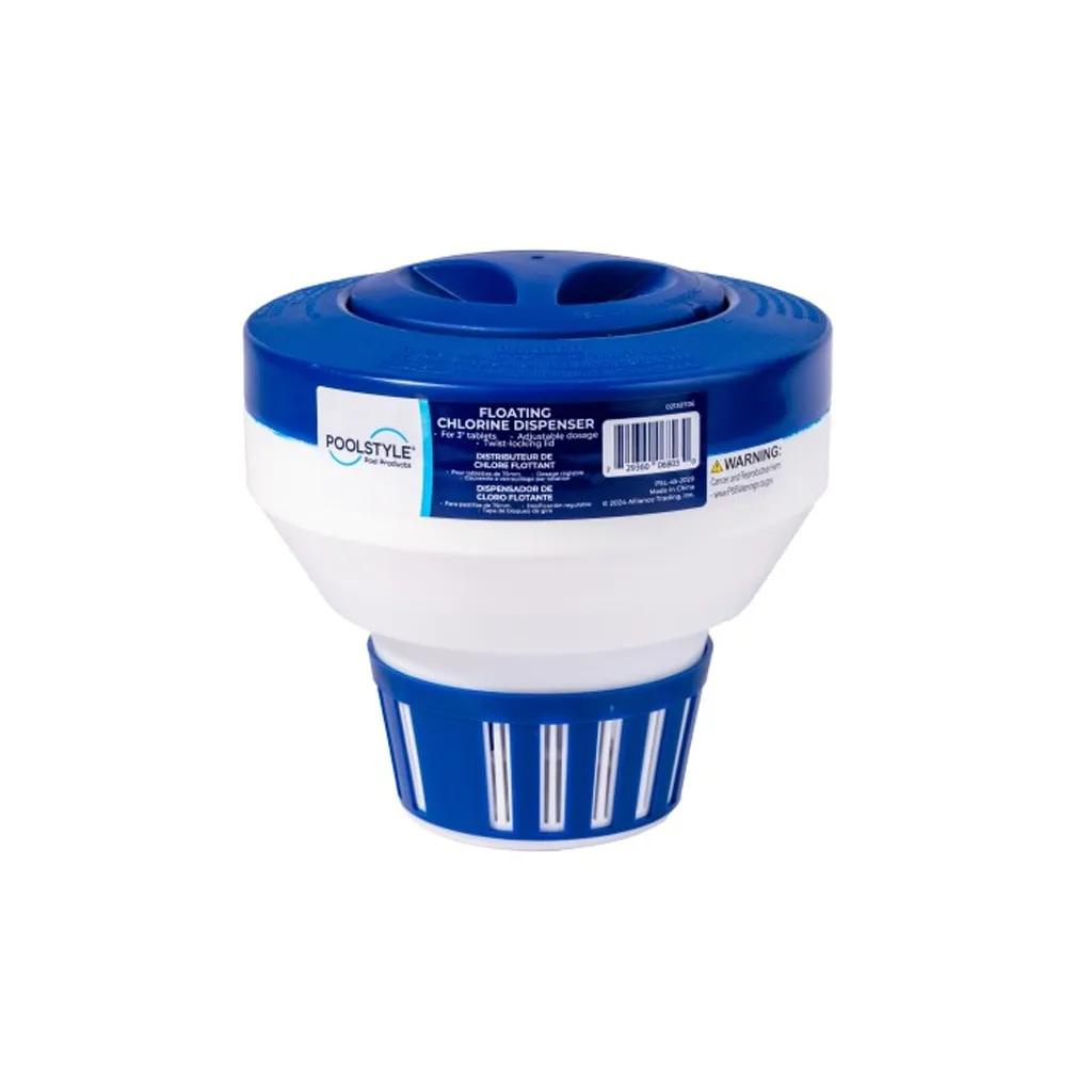 [PS2065C] Blue/White Floating Dispenser for 3" Tabs